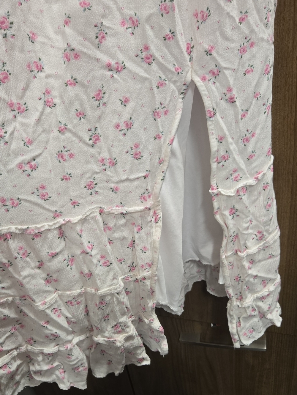 Altar’d State-Ditsy Floral Midi Dress-Size X-Small - Picture 4 of 12
